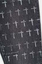 Load image into Gallery viewer, RTA BRYANT NOIR COATED GREY JEANS