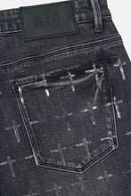 Load image into Gallery viewer, RTA BRYANT NOIR COATED GREY JEANS