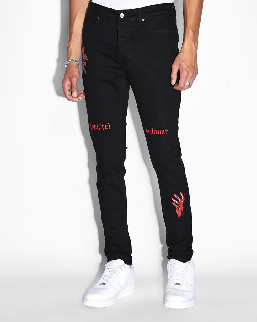 KSUBI JEANS VANWIKLE ICONS BLACK – BLUE CITY NYC