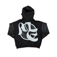 Load image into Gallery viewer, MIXED EMOTION ARCHER RHINESTONE PULL OVER HOODIE