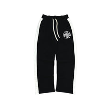 Load image into Gallery viewer, MIXED EMOTION QUARTER TRACK PANTS