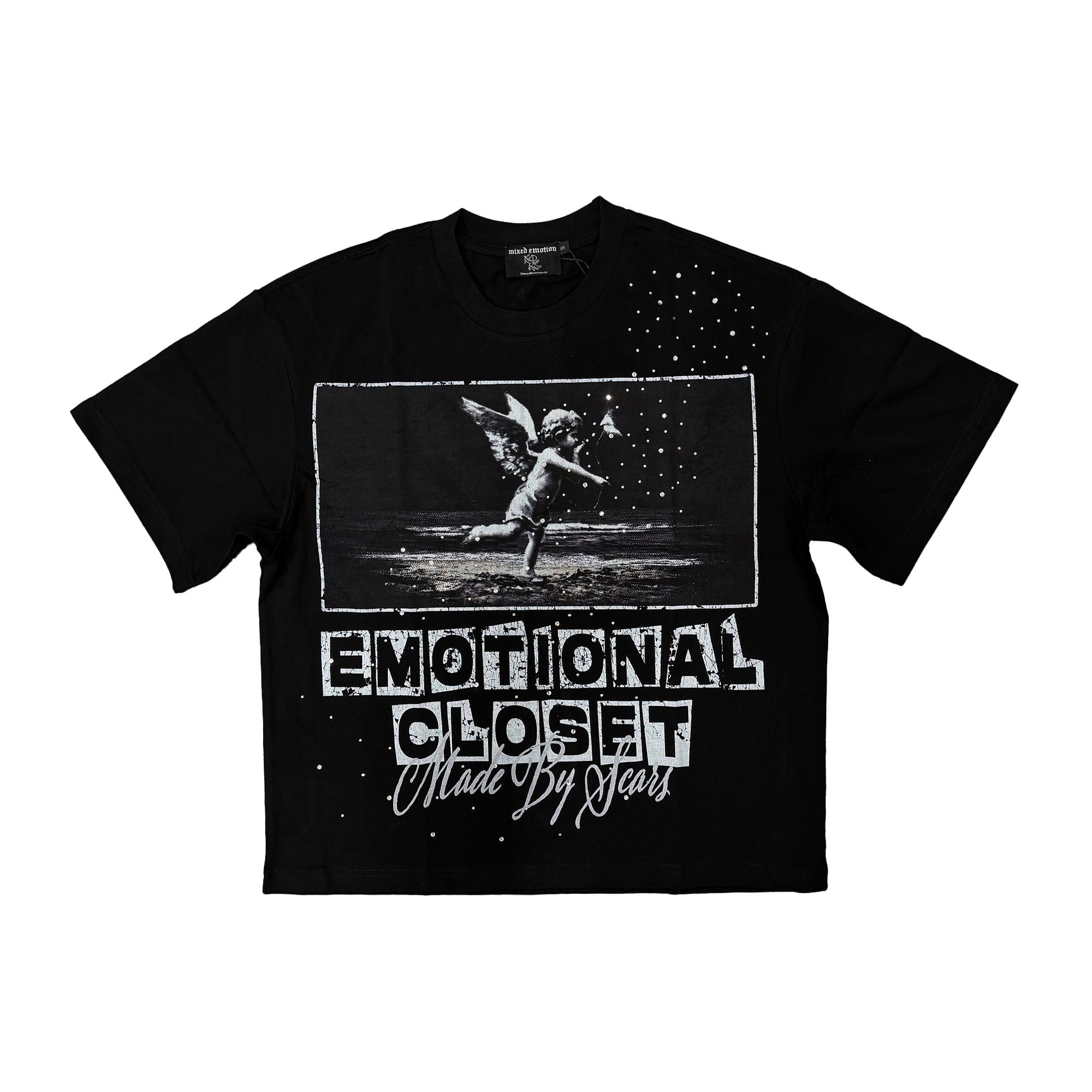 MIXED EMOTION SCAR T-SHIRT – BLUE CITY NYC