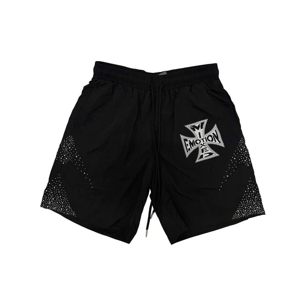 ENNOY Nylon Shorts BLACK Ｌ MIXED EMOTION CLASSIC NAYLON SHORT – BLUE CITY NYC