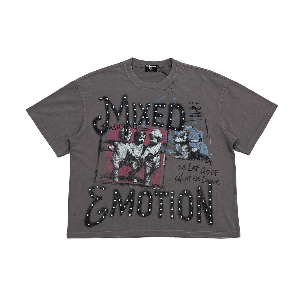MIXED EMOTION FRIENDS T-SHIRT – BLUE CITY NYC