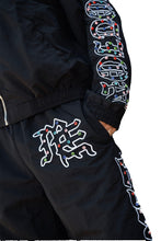 Load image into Gallery viewer, MIXED EMOTION RHINESTONE NYLON PANTS