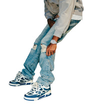 Load image into Gallery viewer, MIXED EMOTION ME RHINESTONE JEANS