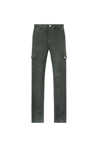 RTA ENRICO DUSTY OLIVE SKINNY JEANS