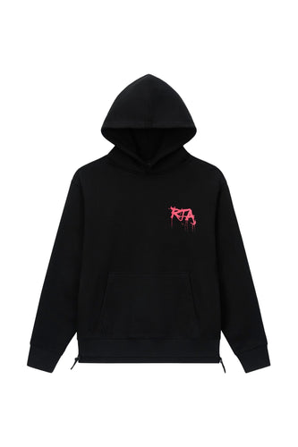 RTA JORDAN GRAFFITI PINK PO HOODIE