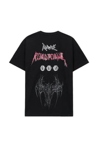 【M 】babylclub　Tシャツ　Black RTA LIAM BLACK CYBER METAL – BLUE CITY NYC
