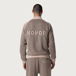 HONOR THE GIFT NOVELTY KNIT TRACK JACKET (HTG240361)