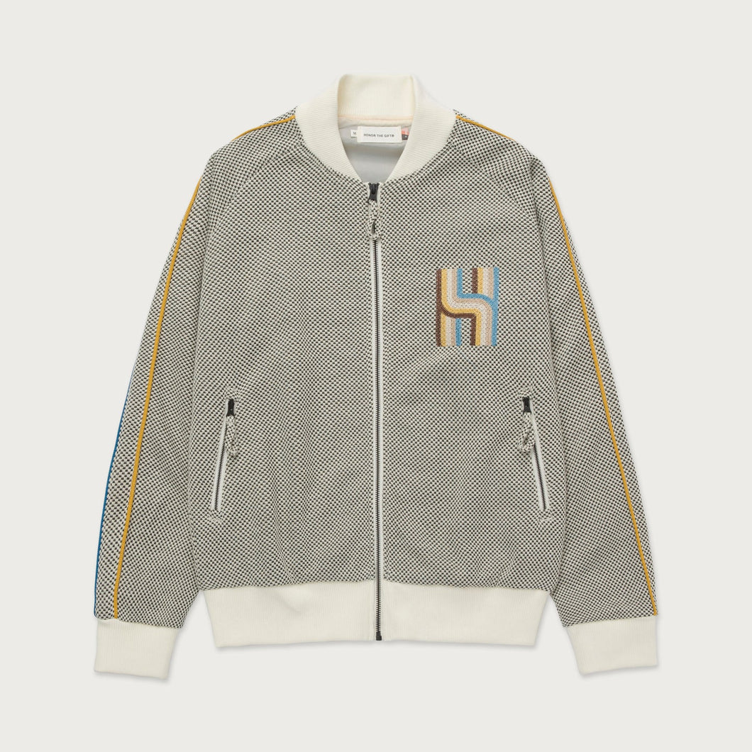 HONOR THE GIFT NOVELTY KNIT TRACK JACKET (HTG240361)