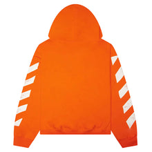 Load image into Gallery viewer, L/AB OFF-WHITE FULL ZIP DIAG HOODIE