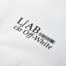 Load image into Gallery viewer, L/AB OFF-WHITE OFF ACTIVE DUCT TAPE  LONG SLEEVE T-SHIRT
