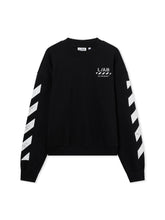 Load image into Gallery viewer, L/AB OFF-WHITE DIAG CREW NECK SWEATSHIRT