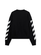Load image into Gallery viewer, L/AB OFF-WHITE DIAG CREW NECK SWEATSHIRT