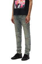 Load image into Gallery viewer, PURPLE BRAND VINTAGE REPAIR JEANS