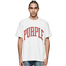 Load image into Gallery viewer, PURPLE BRAND COCONUT MILK COLLEGIATE TEE