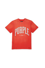 Load image into Gallery viewer, PURPLE BRAND RED COLLEGIATE TEE