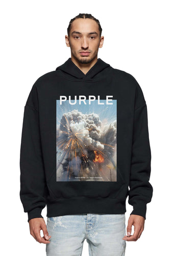 PPURPLE BRAND HWT PO FIREWORKS HODDIE