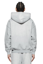 Load image into Gallery viewer, PURPLE BRAND HWT FLEECE COLLEGIATE ZIP UP HOODIE