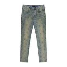 Load image into Gallery viewer, PURPLE BRAND SKINNY GOTHIC WIRE MONO JEANS