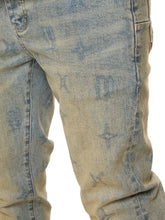 Load image into Gallery viewer, PURPLE BRAND SKINNY GOTHIC WIRE MONO JEANS