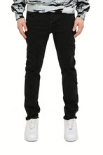 Load image into Gallery viewer, PURPLE BRAND BEADED EMBROIDERY JEANS