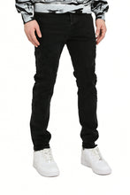 Load image into Gallery viewer, PURPLE BRAND BEADED EMBROIDERY JEANS
