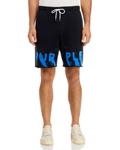 Load image into Gallery viewer, PURPLE BRAND PAINTED FLEECE SHORTS