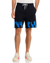 Load image into Gallery viewer, PURPLE BRAND PAINTED FLEECE SHORTS