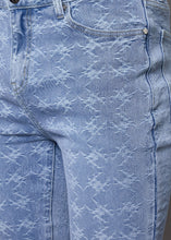 Load image into Gallery viewer, PAIN LAB LASER DISTFESSED STACKED DENIM JEANS