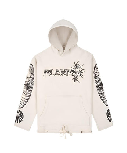 PAPER PLANES ASTERISK REVERSE PULL OVER HOODIE