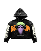 Load image into Gallery viewer, ROUGH PLAY CANT FEEL MY FACE PULLOVER HOODIE