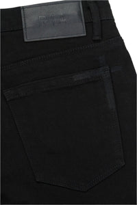 RTA BRYANT BLACK CROSS PATCHES JEANS