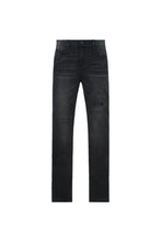 Load image into Gallery viewer, RTA N BRYANT CHARCOAL CRYSTALS JEANS