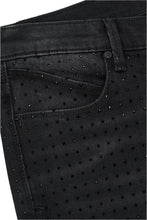 Load image into Gallery viewer, RTA N BRYANT CHARCOAL CRYSTALS JEANS