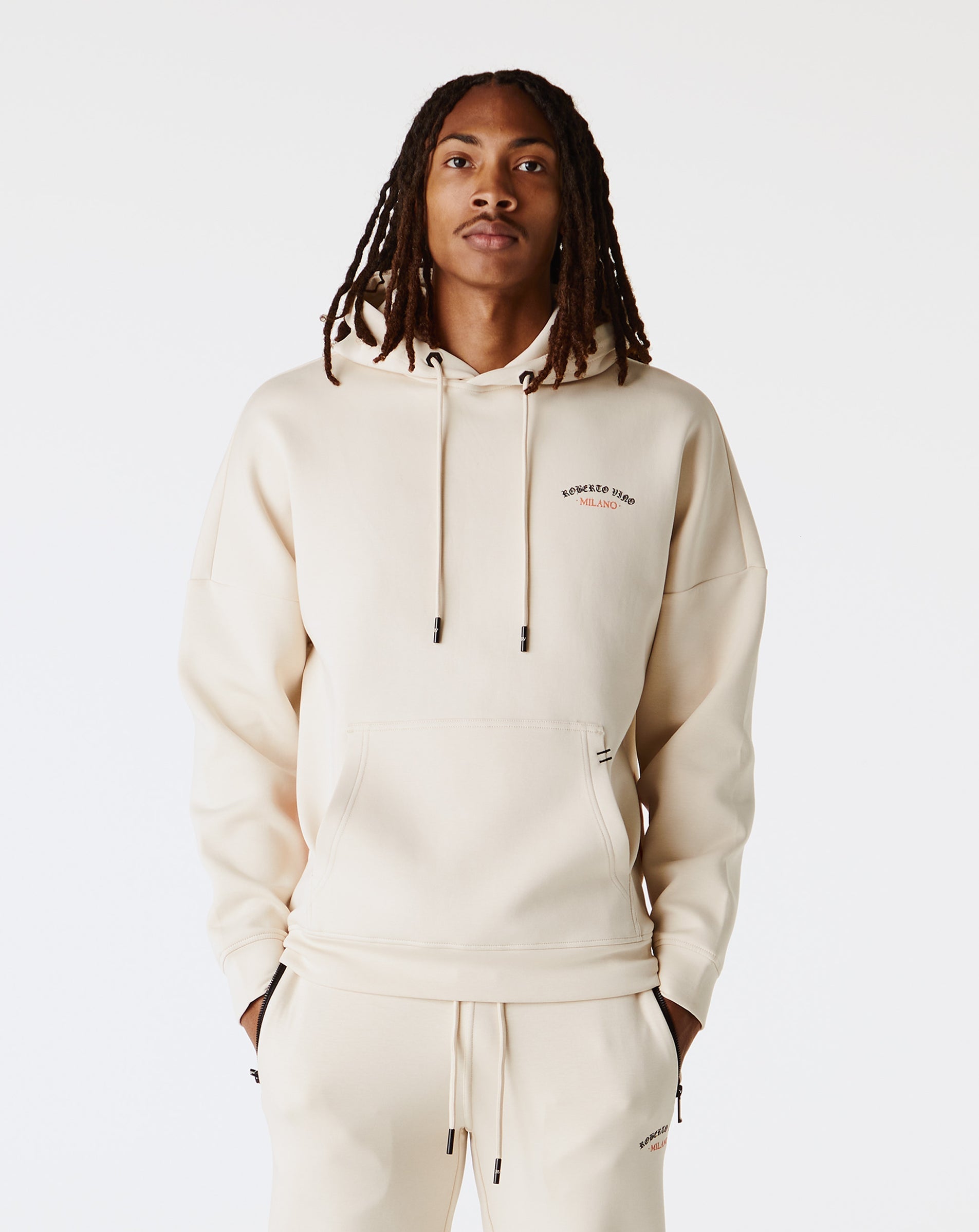 ROBERTO VINO FLAME PULL OVER HOODIE – BLUE CITY NYC