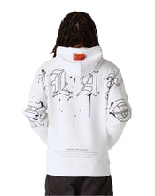 Load image into Gallery viewer, ROBERTO VINO MILANO PAINT PULL OVER HOODIE