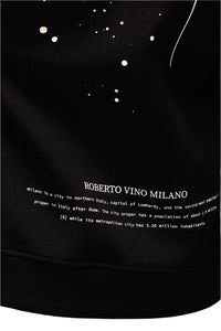 ROBERTO VINO MILANO PAINT PULL OVER HOODIE