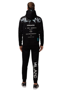 ROBERTO VINO MILANO PULL OVER HOODIE