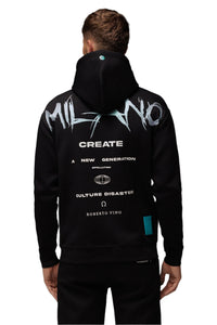 ROBERTO VINO MILANO PULL OVER HOODIE