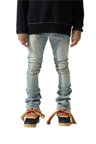 SERENEDE BRONZE STACKED JEANS