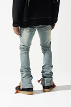 Load image into Gallery viewer, SERENEDE BRONZE STACKED JEANS