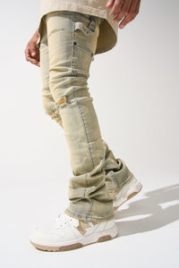 SERENEDE CEDAR STACKED JEANS