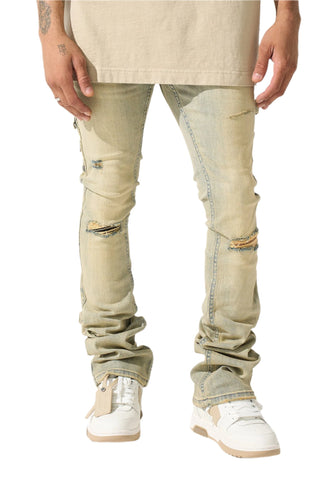 SERENEDE CEDAR STACKED JEANS