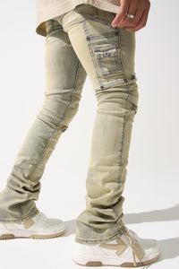 SERENEDE CEDAR STACKED JEANS