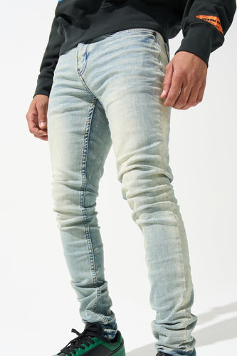 SERENEDE ESPRESSO STACKED JEANS