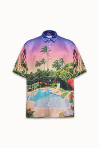 FAMILY FIRST SUNSET BUTTON DOWN