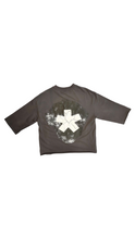 Load image into Gallery viewer, SYNDICATE GRUNGE CROPED CRENECK T.SHIRT