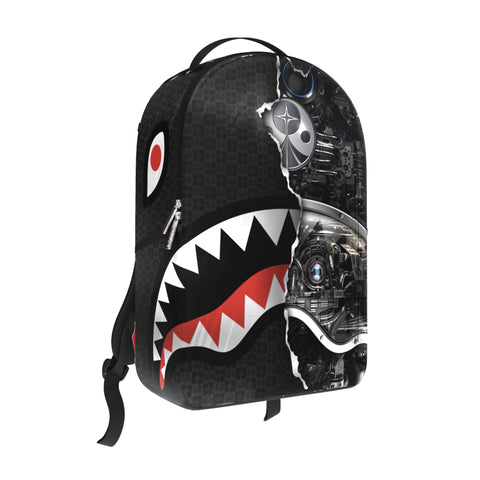 SPRAYGROUND FOUNDATION LADY DEMERZEL ROBOTIC SHARK BACKPACK